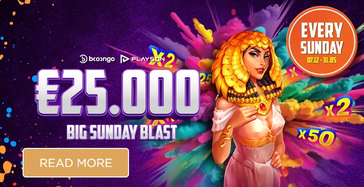 Sunday reload bonus